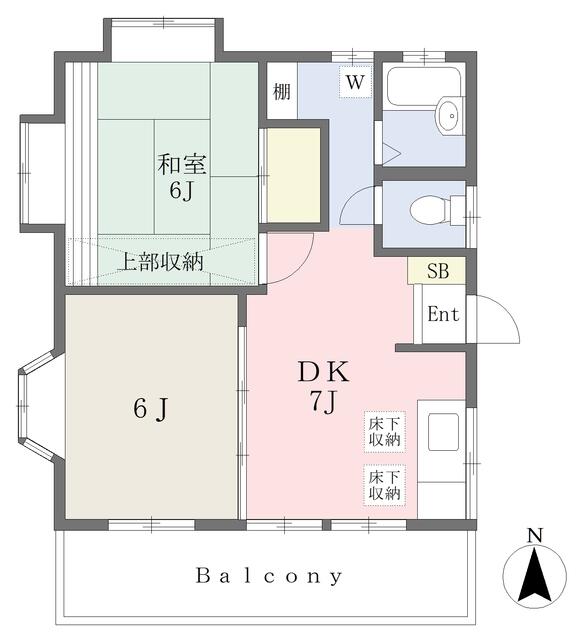 アットホーム 篠宮ハイツｂ ２０１ ２ｄｋ 提供元 株 ハウスメイトショップ 新越谷店 草加市の賃貸アパート