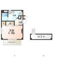 エヌエム・ディセット ３０１ ワンルームの間取り図