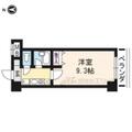 ドミトリィ御池 ２０７ １Kの間取り図