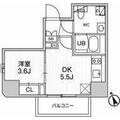 ＳＹＦＯＲＭＥ江戸川橋 ２０１ １DKの間取り図
