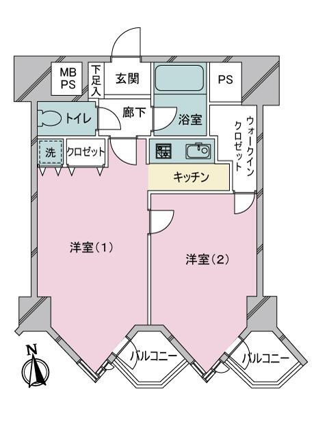 東京ベイビュウ 4階 ２ｋ 港区の中古マンション アットホーム マンション購入の情報