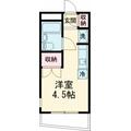調布市 菊野台３丁目（つつじヶ丘駅） 1階 ワンルームの間取り図
