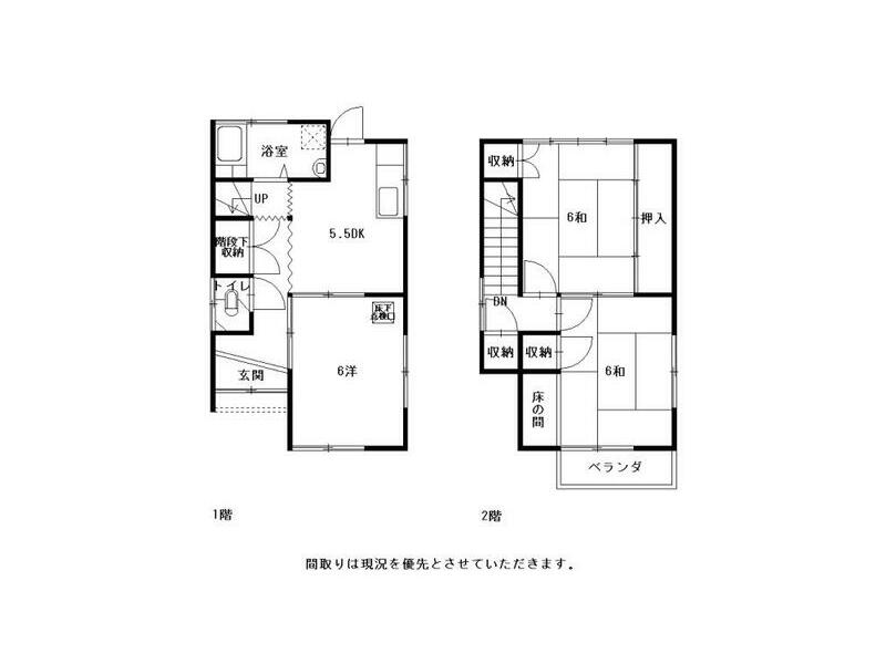 Kochi City, Kanda, 2-story, 3DK