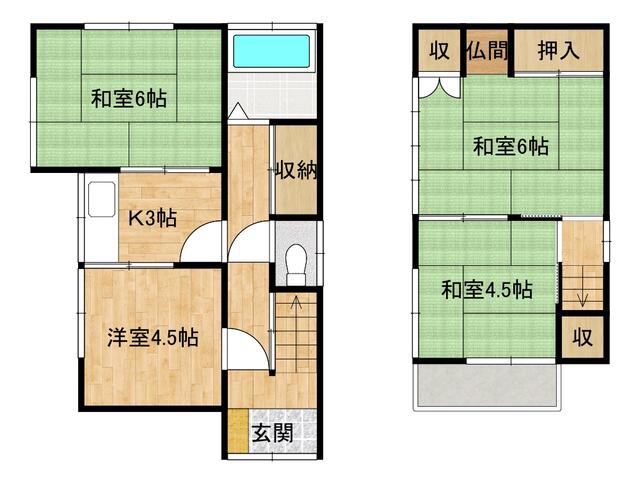 Kurashiki City, Kamitomi (Nishitomii Station), 2-story building, 4K &mdash; photo 1