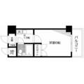 日神パレステージ新宿御苑 ６０４ １Kの間取り図