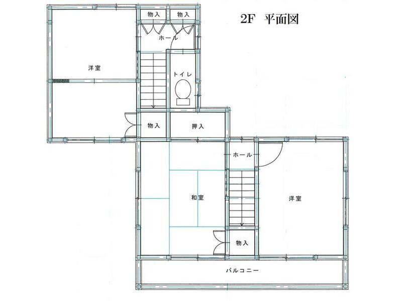 Kitakami City, Tokiwadai 1-chome (Yanagihara Station), 2-story building, 7K