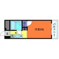 神戸市灘区 篠原南町４丁目（六甲道駅） 3階 １Kの間取り図