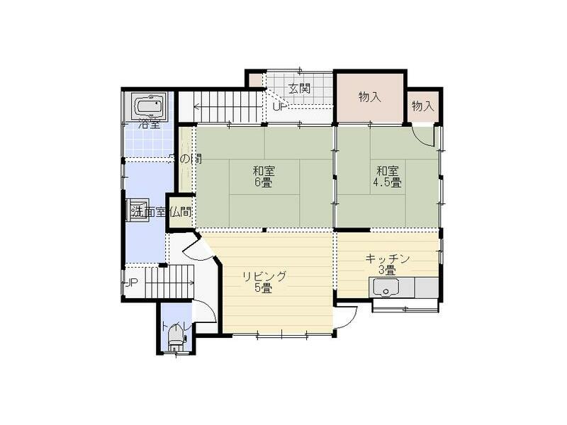 Nagasaki City, Kosedo Town 2-story building 5DK