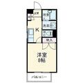 ピアホーム森 ２０２ １Kの間取り図