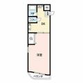 シーブリーズ東海 ６０５ １DKの間取り図