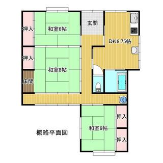 detached 滑川市田中新町