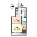 名古屋市東区 泉２丁目（高岳駅） 6階 １DKの間取り図