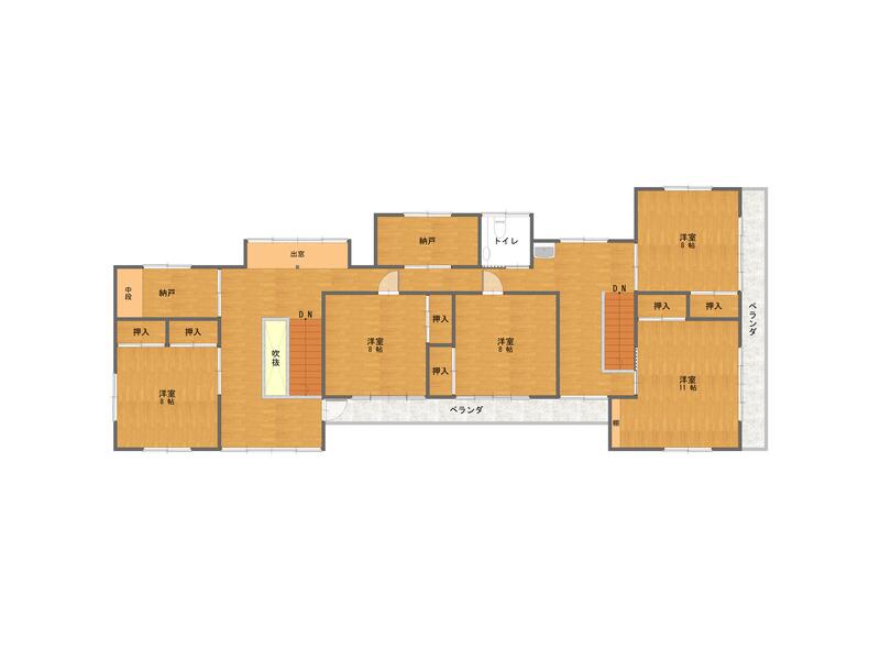 Nishi-Iwai District, Hiraizumi Town, Hiraizumi Aza Osawa (Hiraizumi Station) 2-story building 11LDK