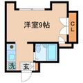 メゾンド橋口 3階 ワンルームの間取り図