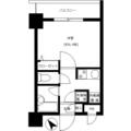 港区 芝浦１丁目（三田駅） 7階 １Kの間取り図