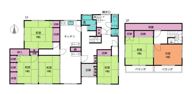 detached 紋別郡湧別町富美