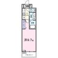 シンセリティ １０３ １Kの間取り図