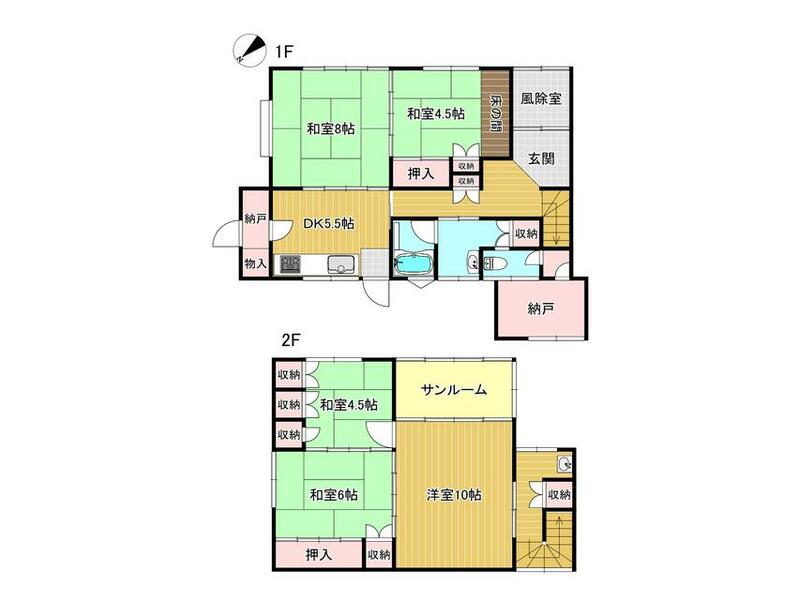 Aomori-shi, Aomori 2-chome, Namidate-maeda (Aomori station) 2F 5K

6,100,000 yen