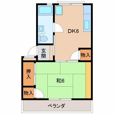 アットホーム】太田団地 A棟 4階 1DK(提供元:(株)賃貸住宅 アットホーム】太田団地 A棟 4階 1DK(提供元:(株)賃貸住宅