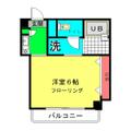 北区 東十条３丁目（東十条駅） 2階 ワンルームの間取り図