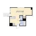 ＡＢＩＴＡＲＥ　ＣＨＵＯ ０６０２ ワンルームの間取り図