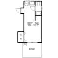 第二マンション樹 103 ワンルームの間取り図