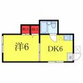 アズ新宿 １０３ １DKの間取り図