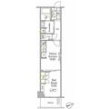新宿区 四谷３丁目（四谷三丁目駅） 10階 １DKの間取り図