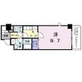 アヴァンティ　サカエ ５０３ １Kの間取り図