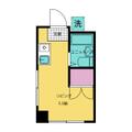 サンソワール落合 ２０５ ワンルームの間取り図