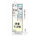 名古屋市瑞穂区 本願寺町１丁目（瑞穂区役所駅） 1階 １Kの間取り図