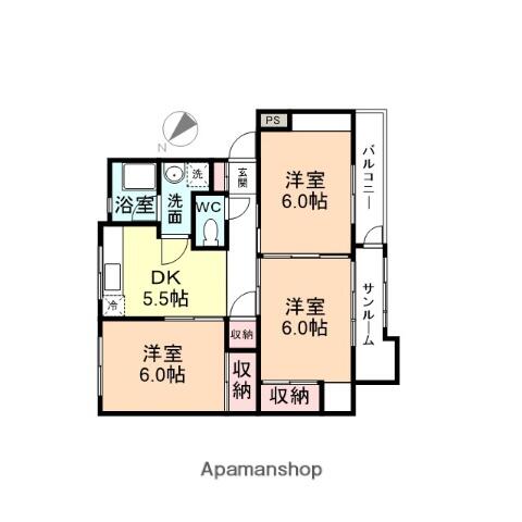 アットホーム フェリーチェ ２０７ ３ｄｋ 提供元 アパマンショップ富山山室店 朝日不動産 株式会社 富山市の賃貸マンション