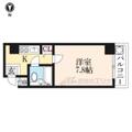 京都市中京区 富小路通蛸薬師下る高宮町（京都河原町駅） 5階 １Kの間取り図