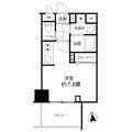 ユニオンパレス御徒町 ３０３ ワンルームの間取り図