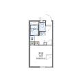 レオパレスＴｏｍａｔｏ　Ｈｓ ２０２ １Kの間取り図