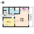 第一マンション ２２０ １Kの間取り図