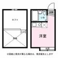 アーバンスクエア東大前Ⅱ ０２０２ ワンルームの間取り図