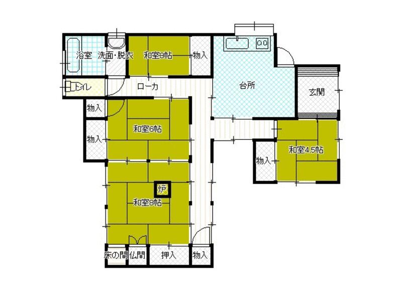 Etajima City Etajima Town Chūō 1-chome 1-story 3SDK