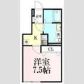ＢＡＵ黒松ウエスト １０５ １Kの間取り図