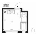 ＣＫ３２１５－ＳＯＵＴＨ ３０２ ワンルームの間取り図