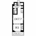 スパシエベルタ板橋本町 ３０３ １DKの間取り図