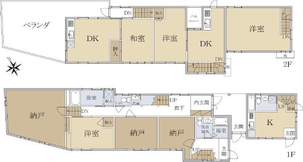 アットホーム】目黒区 上目黒4丁目 (祐天寺駅 ) 2階建 アットホーム】目黒区 上目黒4丁目 (祐天寺駅 ) 2階建