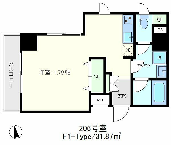 アットホーム コンフォルトカーサ ２０６ ワンルーム 提供元 株 ニイノリアルタウン情報館 梅屋敷店 大田区の賃貸マンション