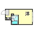 サンビルダー北野山ノ手 １１１ ワンルームの間取り図