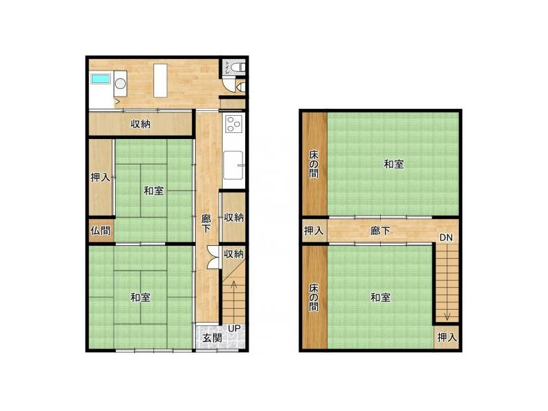 Tokoname City, Ono-cho 4-chome (Ono-cho Station) 2-story building 4K