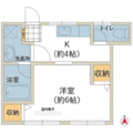 ゼノアビル 302 １Kの間取り図