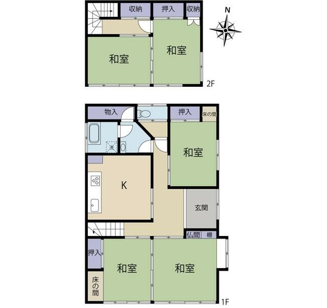 detached 大沼郡会津美里町字外川原