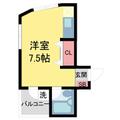 ウイング曙 ６０３ ワンルームの間取り図