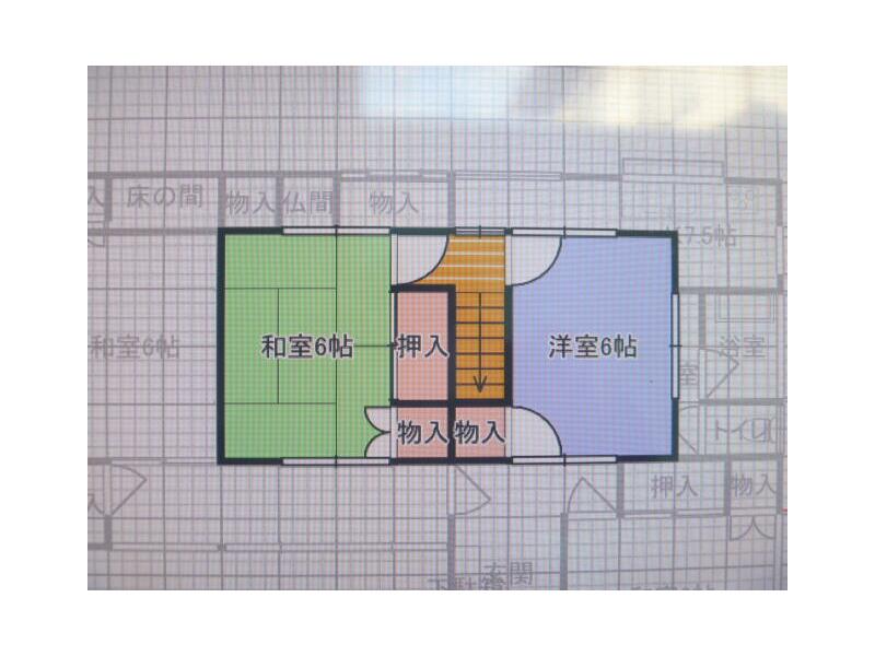 Ueda City, Higashi-Uchi (Shimonosato Station), 2-story building, 5K