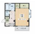 北区 上十条１丁目（十条駅） 2階 １Kの間取り図